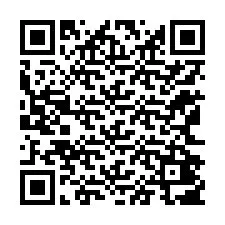 Codice QR per il numero di telefono +12162407262