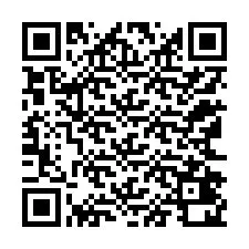 QR код за телефонен номер +12162420198