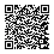 Código QR para número de teléfono +12162422096