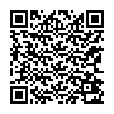 QR код за телефонен номер +12162422102