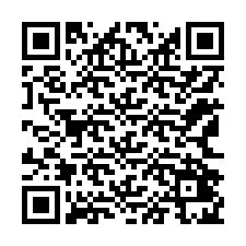 Código QR para número de teléfono +12162425621