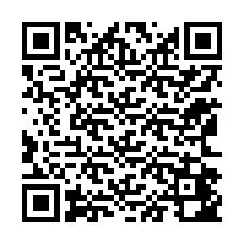 Código QR para número de teléfono +12162442016