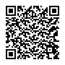 Código QR para número de teléfono +12162458640