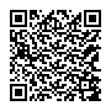 Código QR para número de teléfono +12162587161