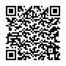 Código QR para número de teléfono +12162669618
