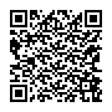 QR Code สำหรับหมายเลขโทรศัพท์ +12162869182