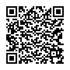 Código QR para número de telefone +12162974422