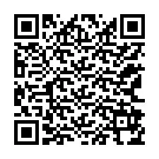 Código QR para número de telefone +12162974434