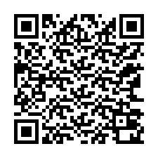 Código QR para número de telefone +12163020288