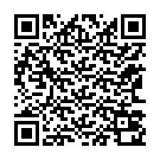 Código QR para número de teléfono +12163020446