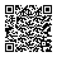 QR Code สำหรับหมายเลขโทรศัพท์ +12163026031