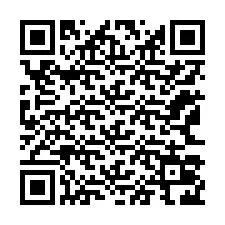 Código QR para número de teléfono +12163026425