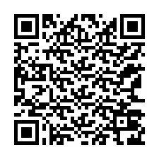 QR Code สำหรับหมายเลขโทรศัพท์ +12163026980