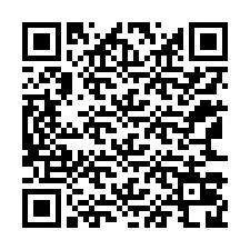 Código QR para número de teléfono +12163028480