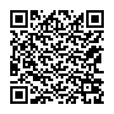 QR код за телефонен номер +12163029653