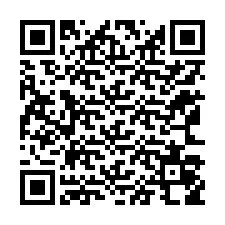 QR Code สำหรับหมายเลขโทรศัพท์ +12163058502