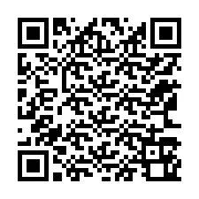 QR Code สำหรับหมายเลขโทรศัพท์ +12163160806