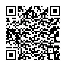 QR Code สำหรับหมายเลขโทรศัพท์ +12163168443