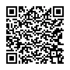 QR kód a telefonszámhoz +12163168736