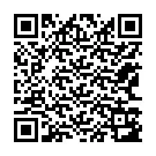 Código QR para número de telefone +12163183427