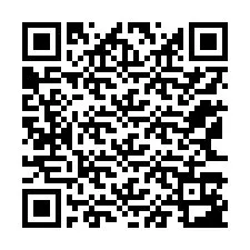 QR Code สำหรับหมายเลขโทรศัพท์ +12163183863