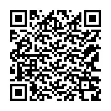 QR Code สำหรับหมายเลขโทรศัพท์ +12163228671