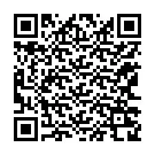 QR Code สำหรับหมายเลขโทรศัพท์ +12163228672