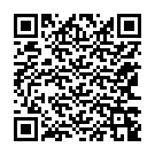 Código QR para número de teléfono +12163249476