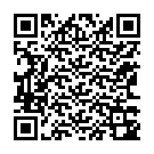 Código QR para número de telefone +12163342446