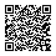 Código QR para número de teléfono +12163344037