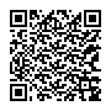 Código QR para número de teléfono +12163346420