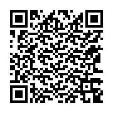 QR-koodi puhelinnumerolle +12163349856