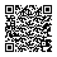 QR Code สำหรับหมายเลขโทรศัพท์ +12163418813