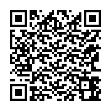 Código QR para número de teléfono +12163462416