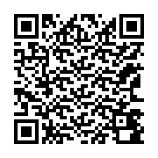 QR Code สำหรับหมายเลขโทรศัพท์ +12163480145