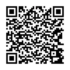 Kode QR untuk nomor Telepon +12163483232