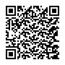 Código QR para número de teléfono +12163507166