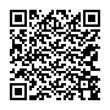 Codice QR per il numero di telefono +12163544333