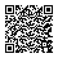 Codice QR per il numero di telefono +12163544434