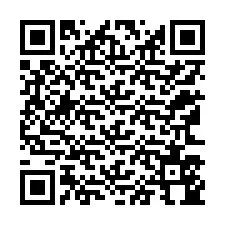 Kode QR untuk nomor Telepon +12163544558