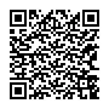 QR-код для номера телефона +12163549922