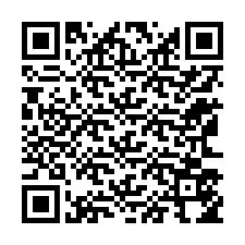 QR-koodi puhelinnumerolle +12163554356