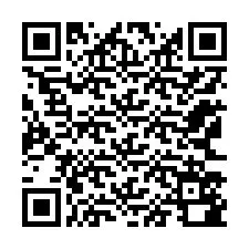 Código QR para número de telefone +12163580637