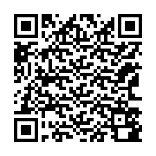 Código QR para número de teléfono +12163580645