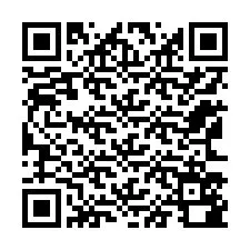 QR Code สำหรับหมายเลขโทรศัพท์ +12163580647