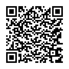 QR код за телефонен номер +12163616076