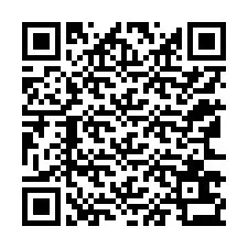 QR Code สำหรับหมายเลขโทรศัพท์ +12163633748