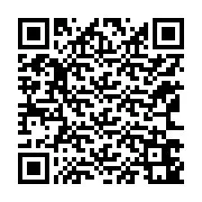 QR код за телефонен номер +12163641202