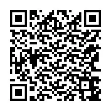 QR Code สำหรับหมายเลขโทรศัพท์ +12163647666