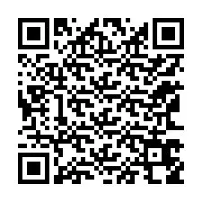 Kod QR dla numeru telefonu +12163658456